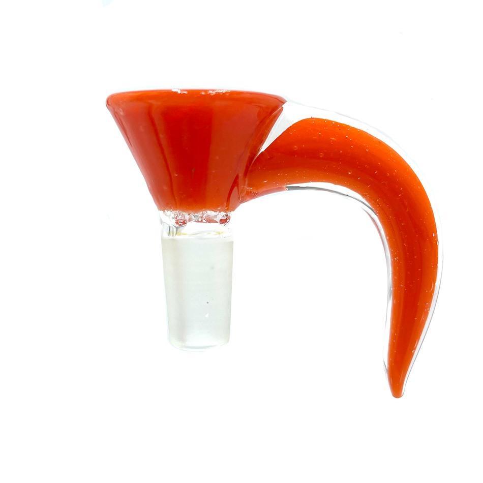 Lucky Goat Colored Horn Glass Bowl