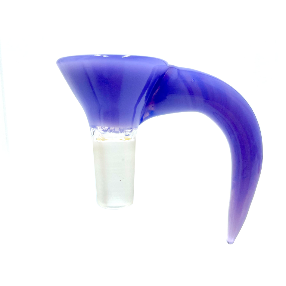 Lucky Goat Colored Horn Glass Bowl