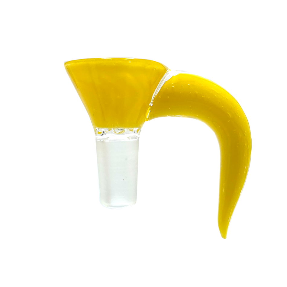 Lucky Goat Colored Horn Glass Bowl