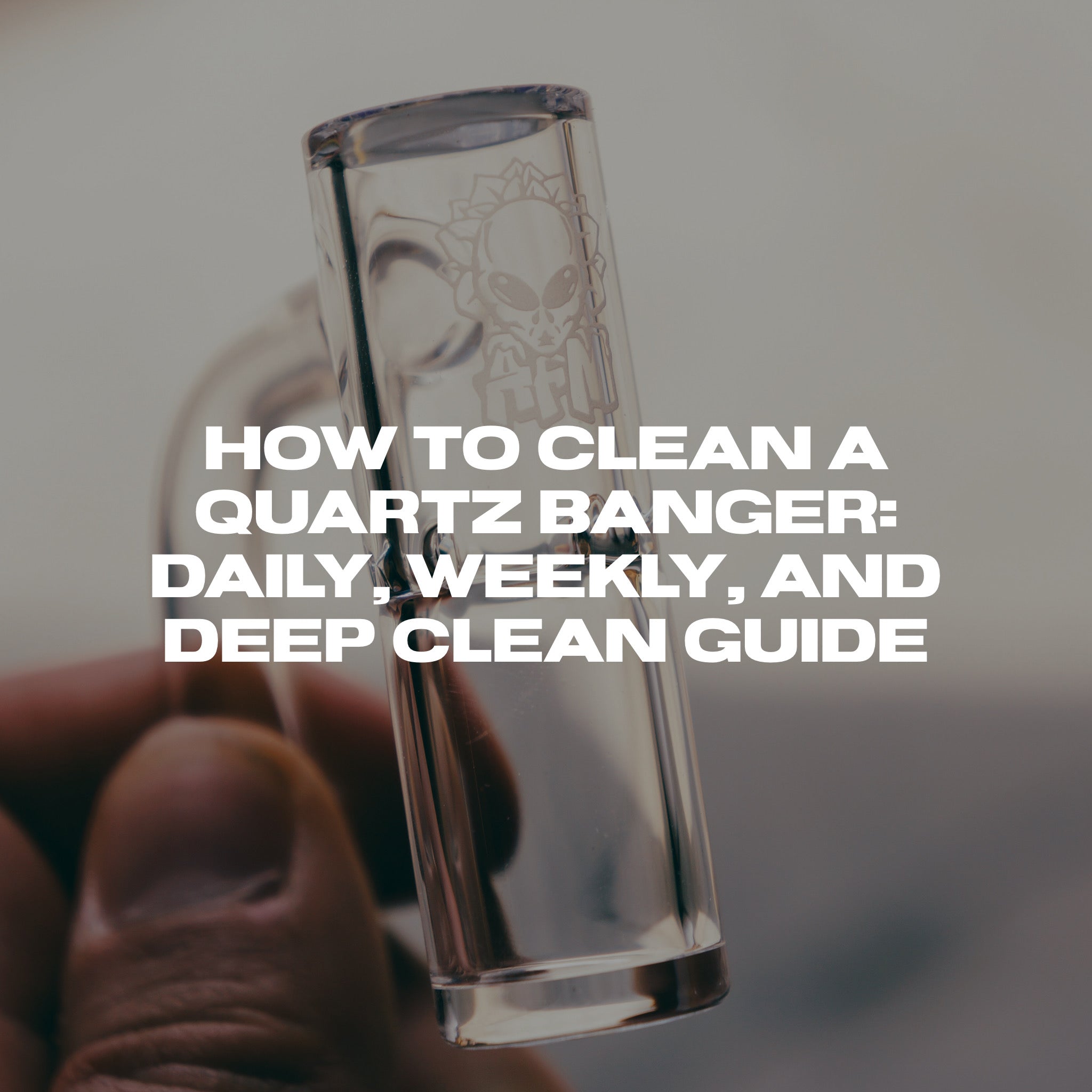 How to Clean a Quartz Banger: 3 Methods | AFM – AFM Smoke
