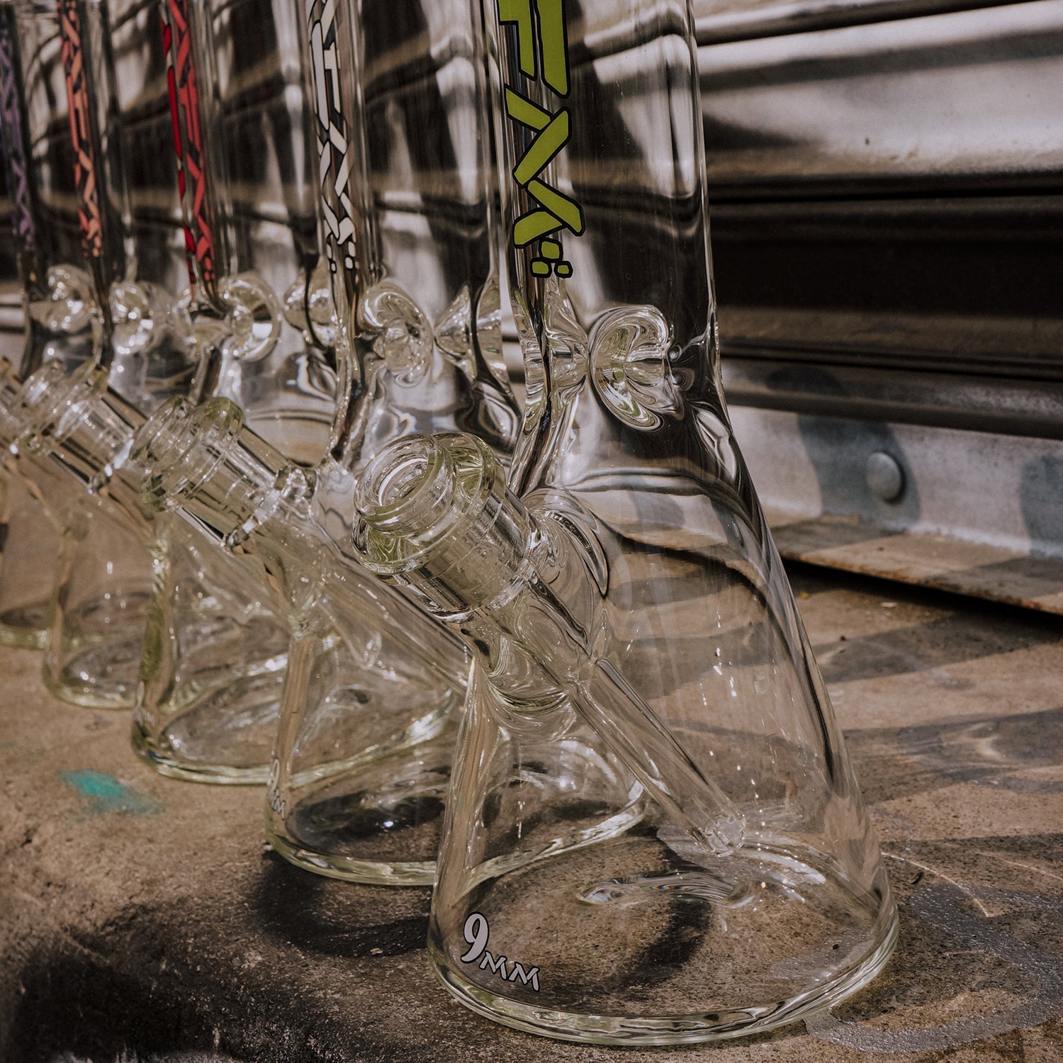 AFM Smoke - 9mm Thick Glass Beaker Bongs