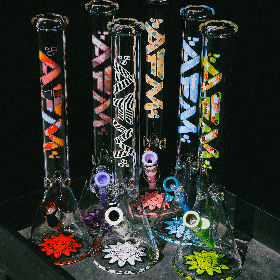 18" Glass Beaker Bongs