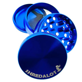 Sir Shredalot 4 Piece Metal Herb Grinder - 63mm