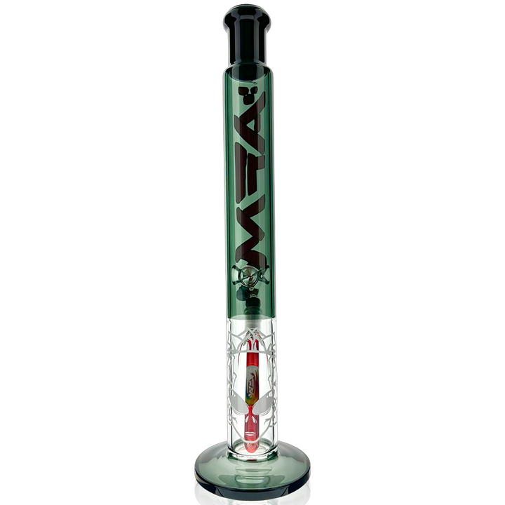AFM 18" Thunder Strike Straight Glass Beaker Bong Bundle