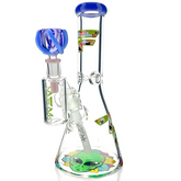 12" AFM Scramble Bears Purple Colored Lip Glass Beaker Set 1 of 1