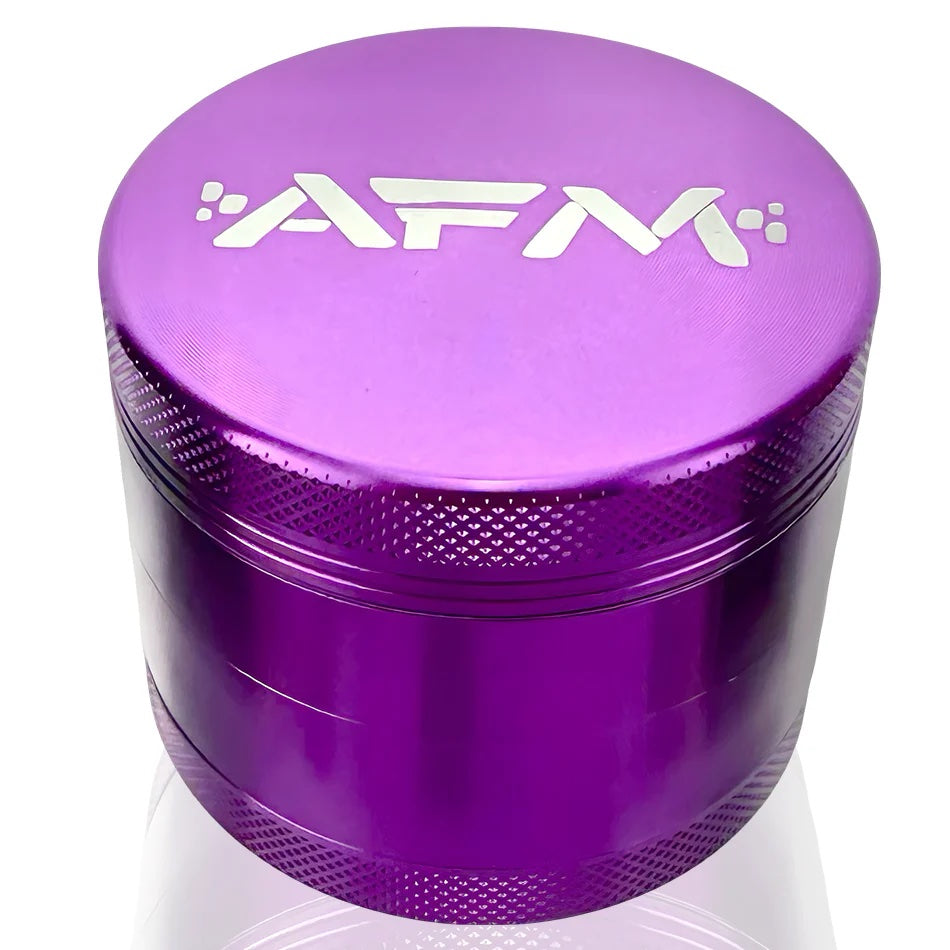 AFM 4-Piece Aluminum Herb Grinder – Premium Multi-Chamber Grinder | AFM Smoke