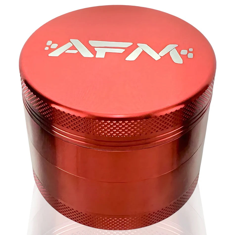 AFM 4-Piece Aluminum Herb Grinder – Premium Multi-Chamber Grinder | AFM Smoke