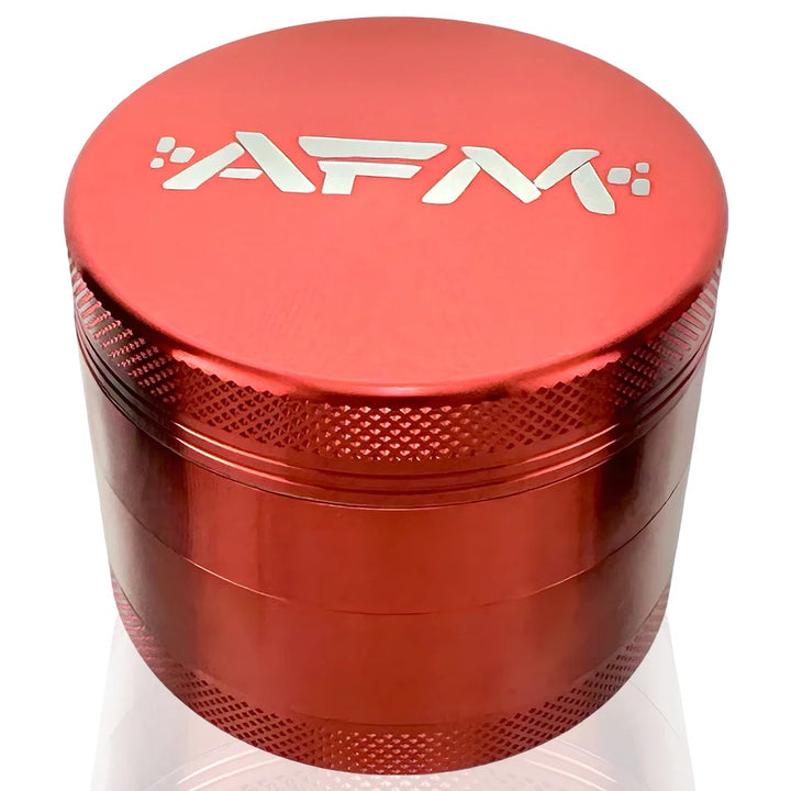 AFM 4-Piece Aluminum Herb Grinder – Premium Multi-Chamber Grinder | AFM Smoke