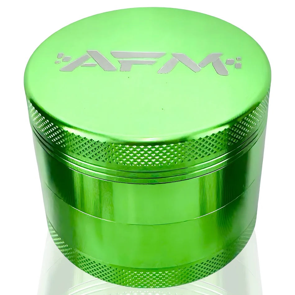AFM 4-Piece Aluminum Herb Grinder – Premium Multi-Chamber Grinder | AFM Smoke