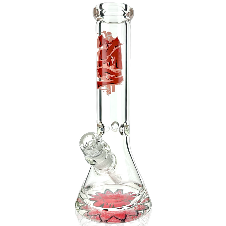 12" AFM Glass 7mm Alien Flower Beaker Bundle