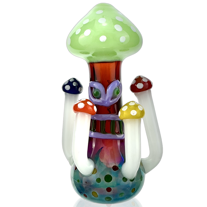 7" AFM Forbidden Forest Fumed Glass Hand Pipe | AFM Smoke