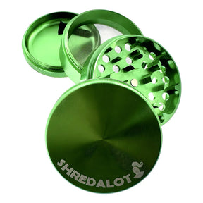 Sir Shredalot 4 Piece Metal Herb Grinder - 63mm