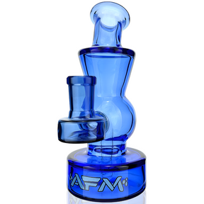 6" AFM Full Color Glass Mini Dab Rig