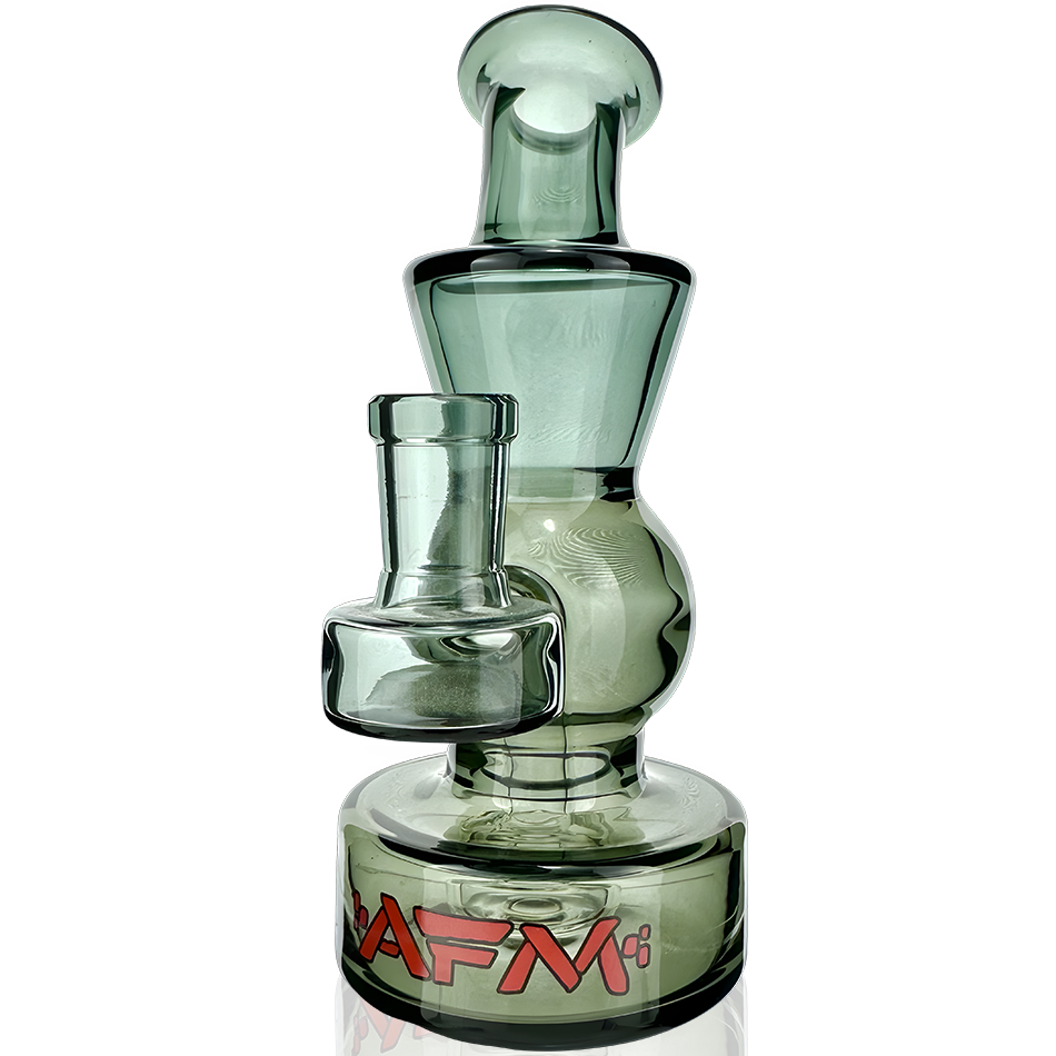 6" AFM Full Color Glass Mini Dab Rig