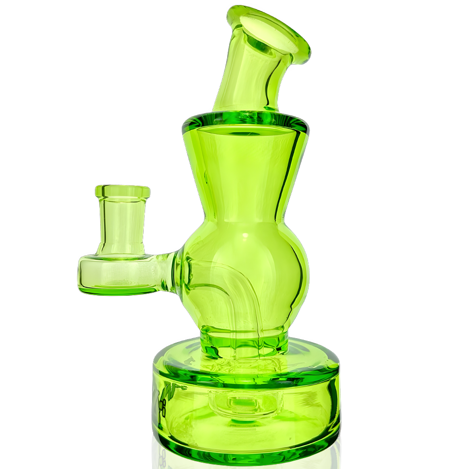 6" AFM Full Color Glass Mini Dab Rig | AFM Smoke