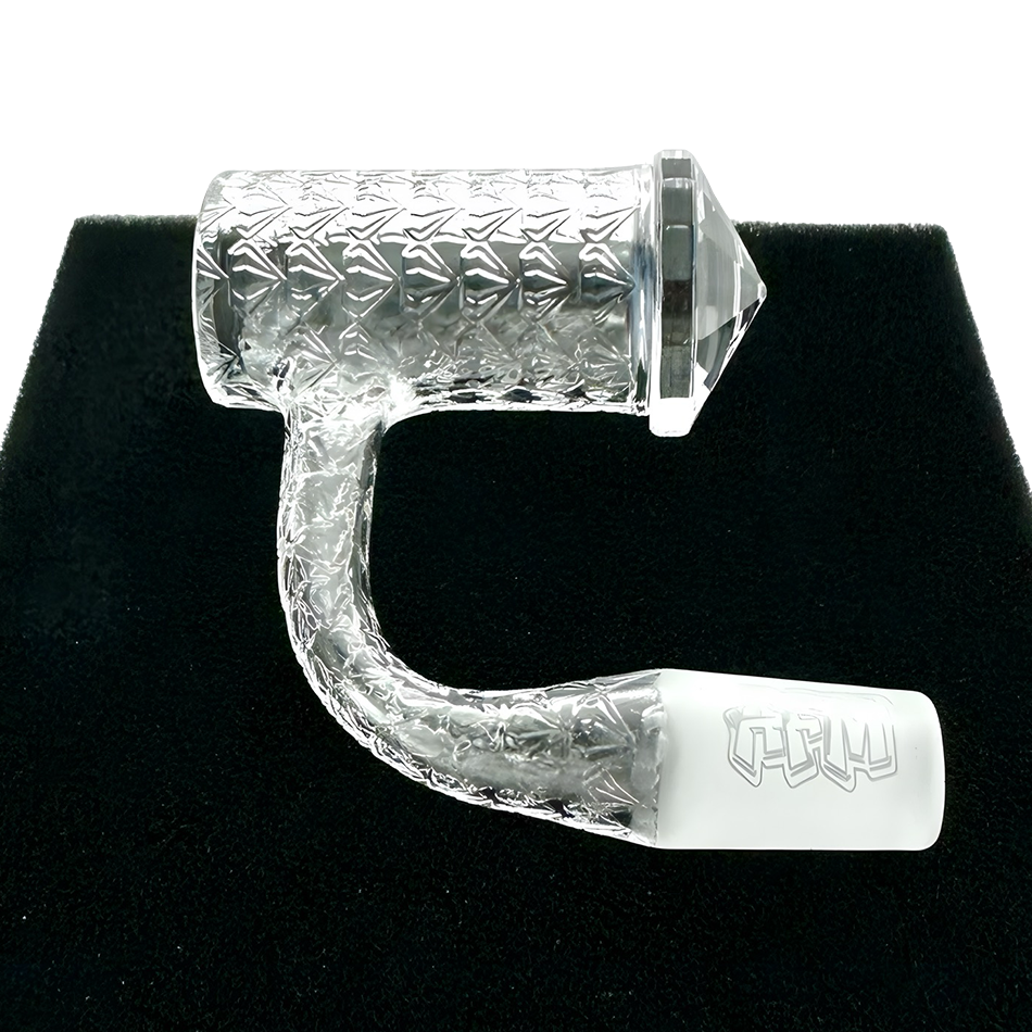 AFM Blazars Quartz Dab Banger – 25mm Flat-Top Premium Quartz Nail for Concentrates