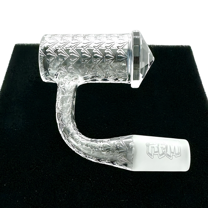 AFM Blazars Quartz Dab Banger – 25mm Flat-Top Premium Quartz Nail for Concentrates