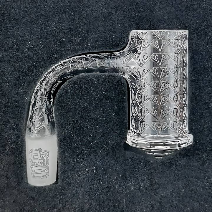 AFM Blazars Quartz Dab Banger – 25mm Flat-Top Premium Quartz Nail for Concentrates