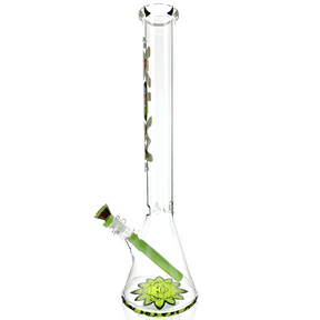 18" AFM Gummy Green Glass Beaker Bundle Set