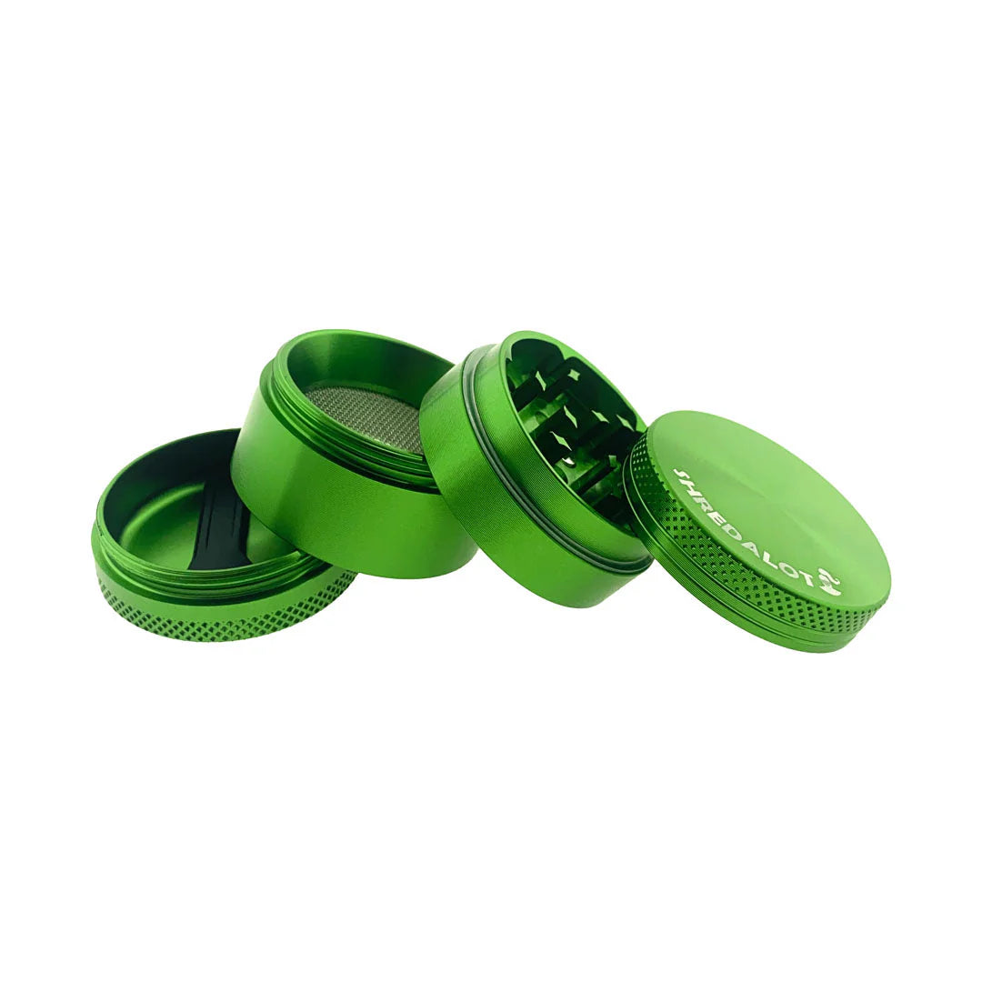 Sir Shredalot 4 Piece Metal Herb Grinder - 40mm