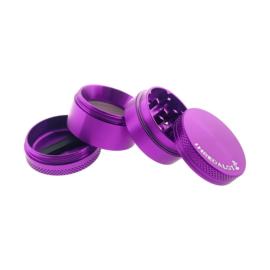 Sir Shredalot 4 Piece Metal Herb Grinder - 40mm