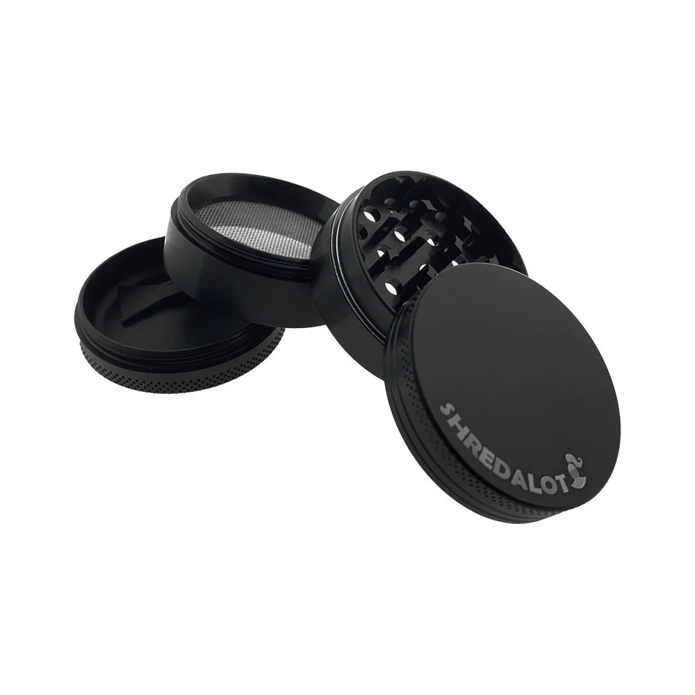 AFM Sir Shredalot Color 4-Piece Metal Herb Grinder – 50 mm Aluminum Grinder | AFM Smoke