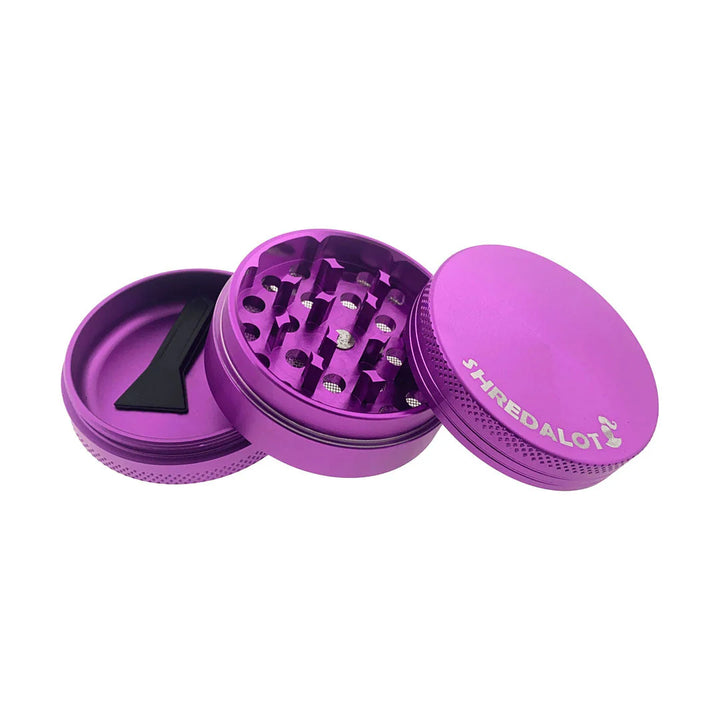 AFM Sir Shredalot 3-Piece Metal Herb Grinder – 50mm Compact Aluminum Grinder | AFM Smoke