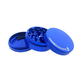 Sir Shredalot 3 Piece Metal Herb Grinder - 63mm