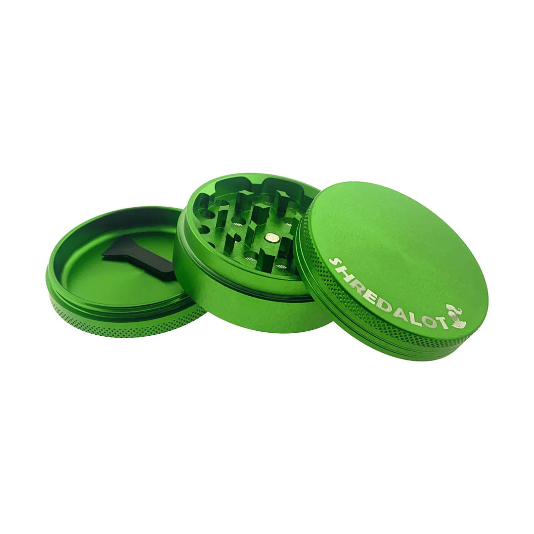 AFM Sir Shredalot 3-Piece Metal Herb Grinder – 63mm Aluminum Grinder | AFM Smoke