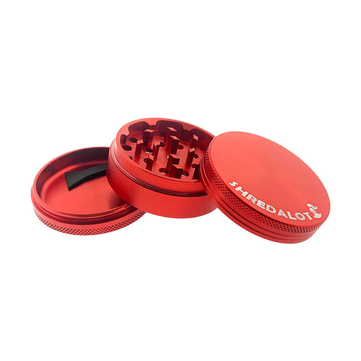 AFM Sir Shredalot 3-Piece Metal Herb Grinder – 63mm Aluminum Grinder | AFM Smoke