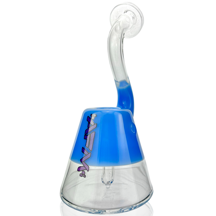 7.5-Inch AFM Spaceship Colored Borosilicate Glass Bubbler — Mini Water Pipe