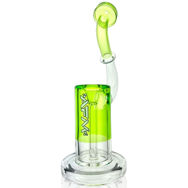 9.5" AFM Microscope Colored Borosilicate Glass Bubbler | AFM Smoke