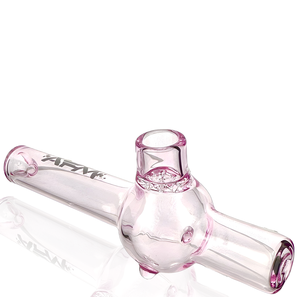 4.5" AFM Poppy Glass Screen Hand Pipe