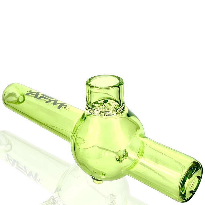 4.5" AFM Poppy Borosilicate Glass Screen Hand Pipe | AFM Smoke