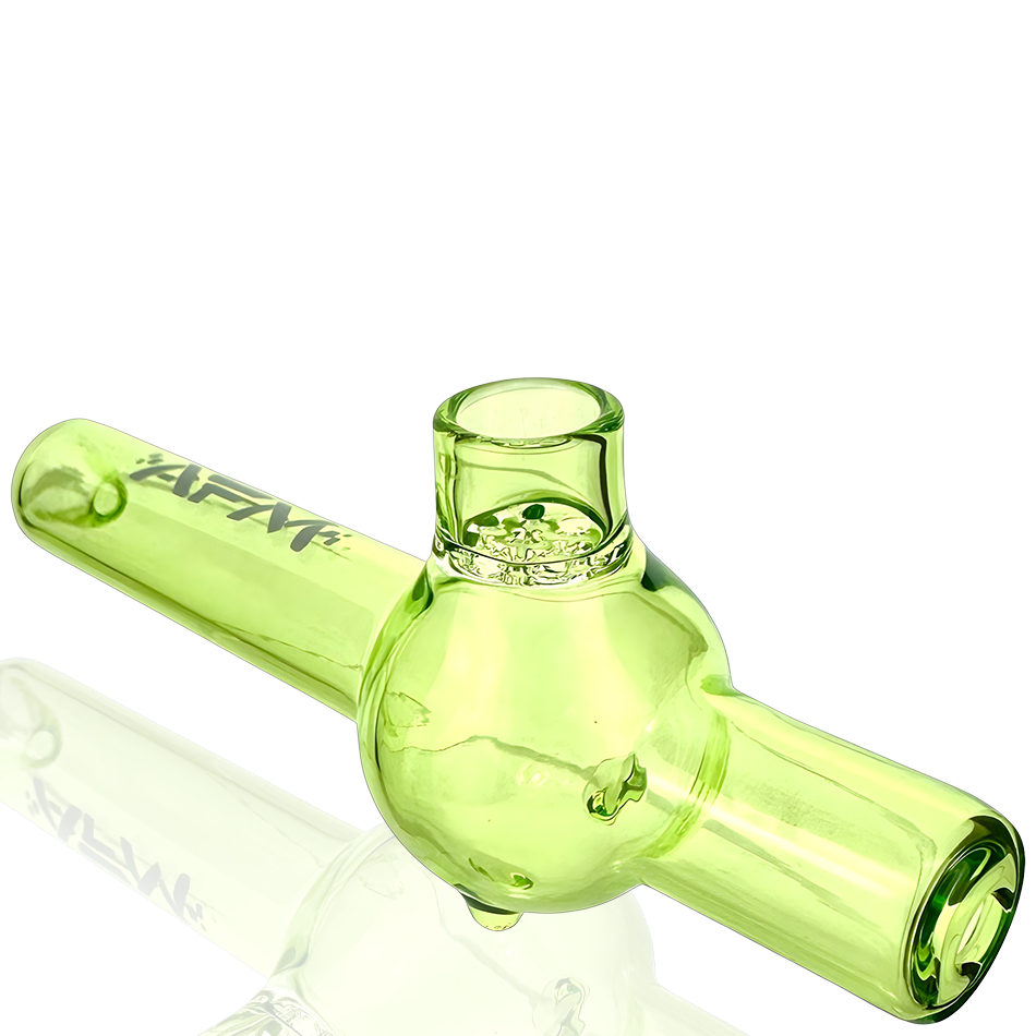 4.5" AFM Poppy Glass Screen Hand Pipe