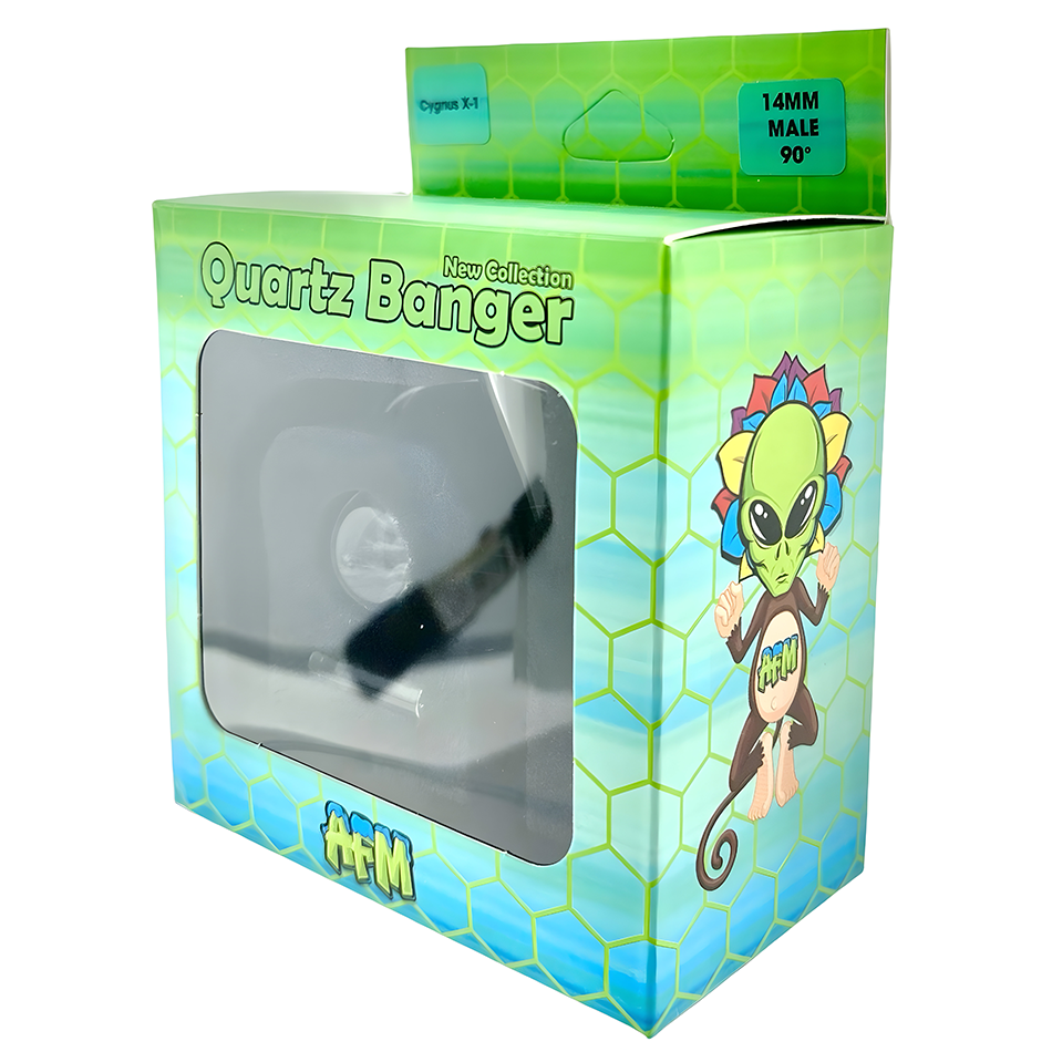 AFM Cygnus Slurper Quartz Banger Dab Set – Premium Quartz Slurper &amp; Honeycomb Cap Kit