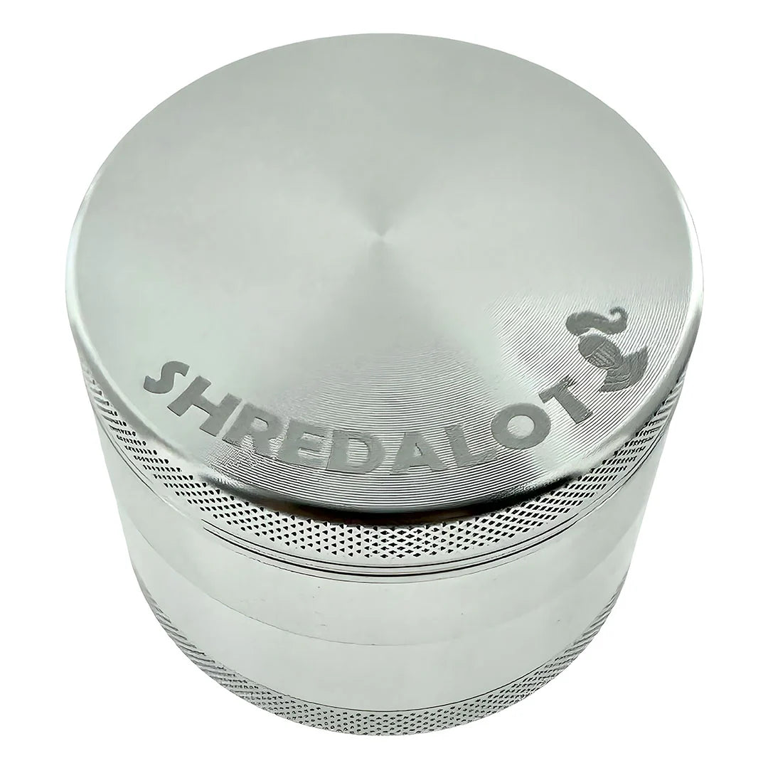 Sir Shredalot 4 Piece Metal Herb Grinder - 63mm