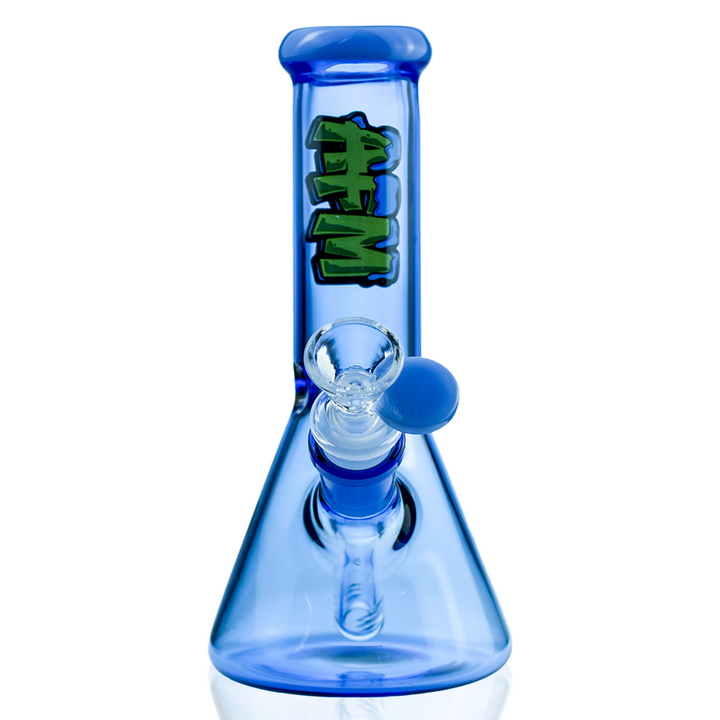 7" Double Full Color Mini Glass Beaker Bong Box Set