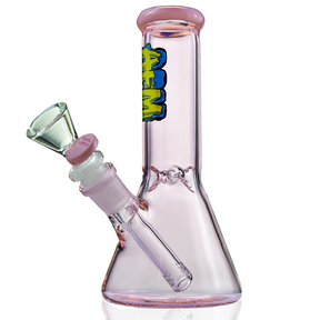 7" Double Full Color Mini Glass Beaker Bong Box Set