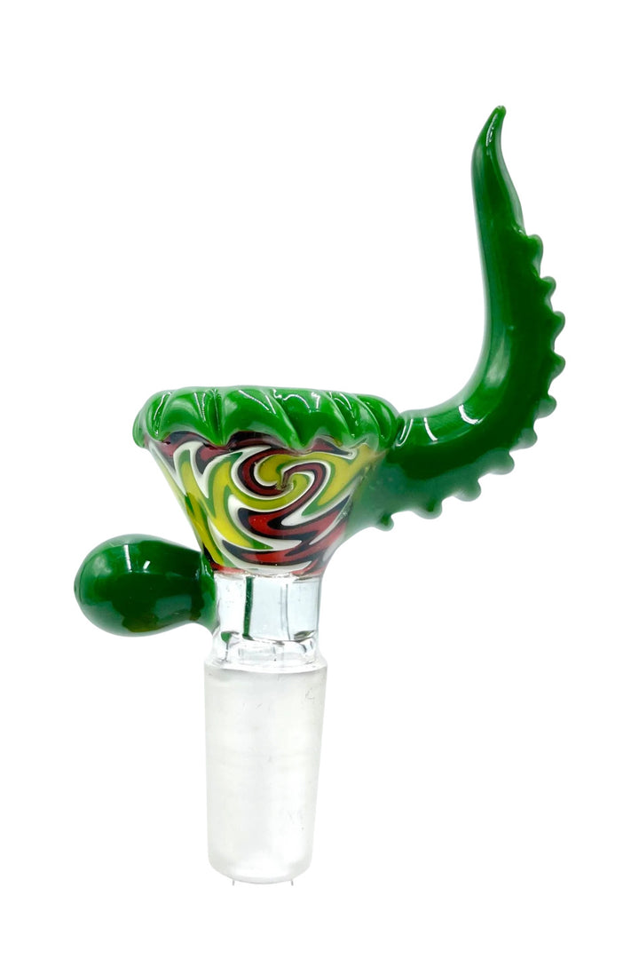 AFM Lucky Goat Rasta Horn Glass Bowl