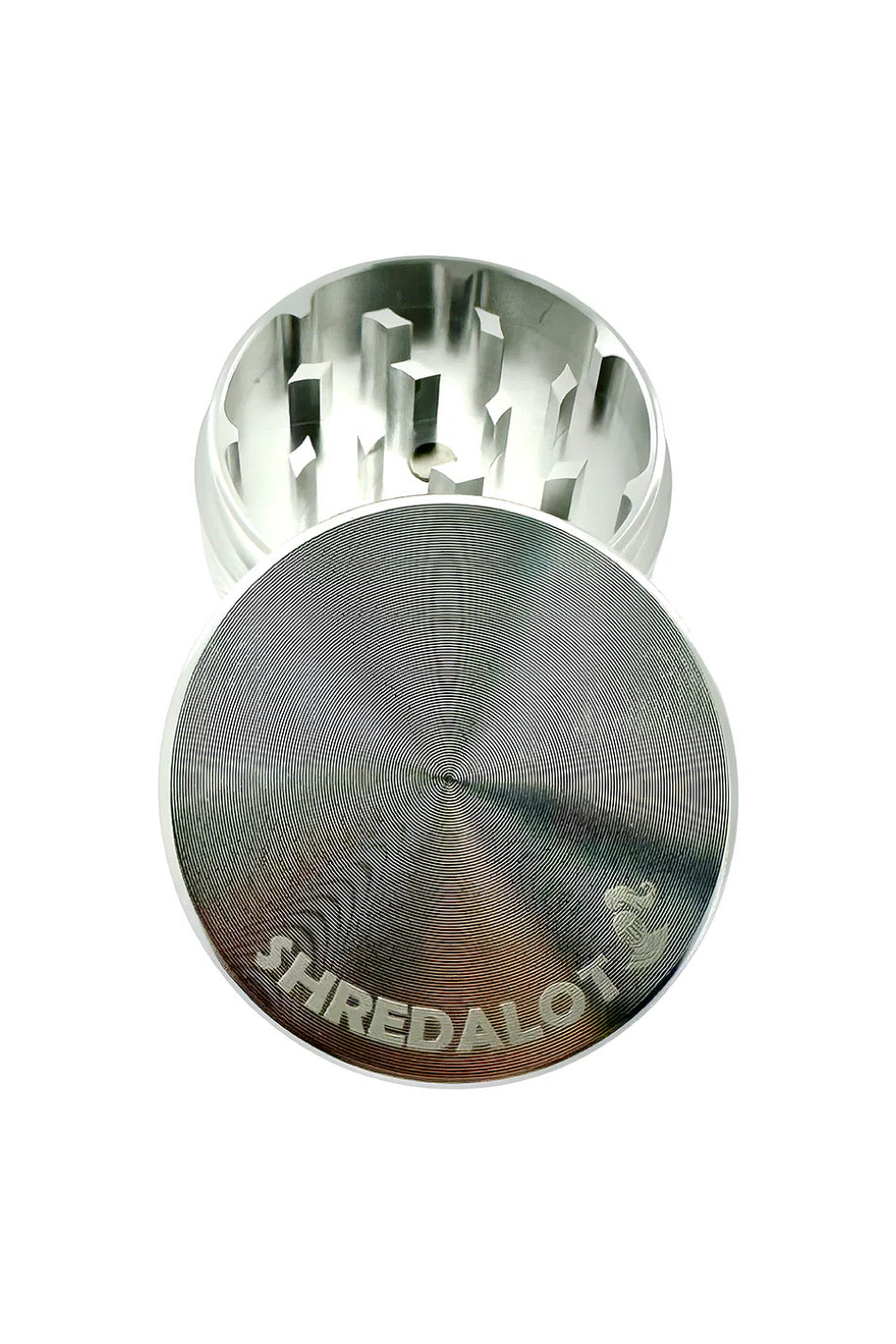 AFM Sir Shredalot 2-Piece Metal Herb Grinder – 50 mm Aluminum Grinder | AFM Smoke