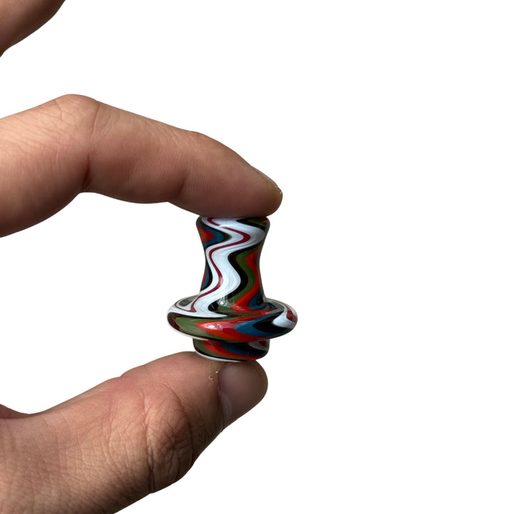 AFM Reversal Spinner Carb Cap + 2 Pearls | AFM Smoke