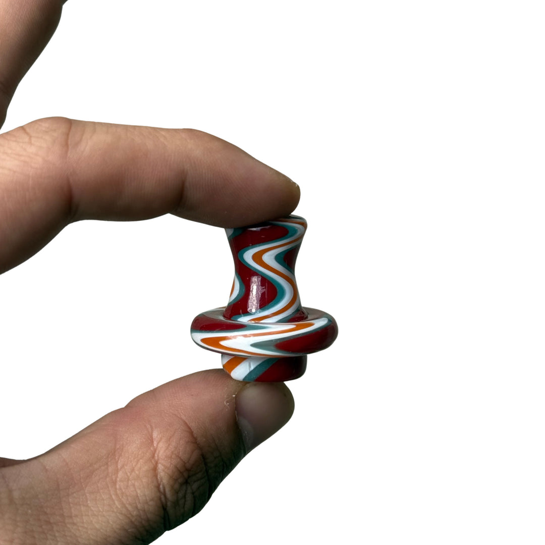 AFM Reversal Spinner Carb Cap + 2 Pearls | AFM Smoke