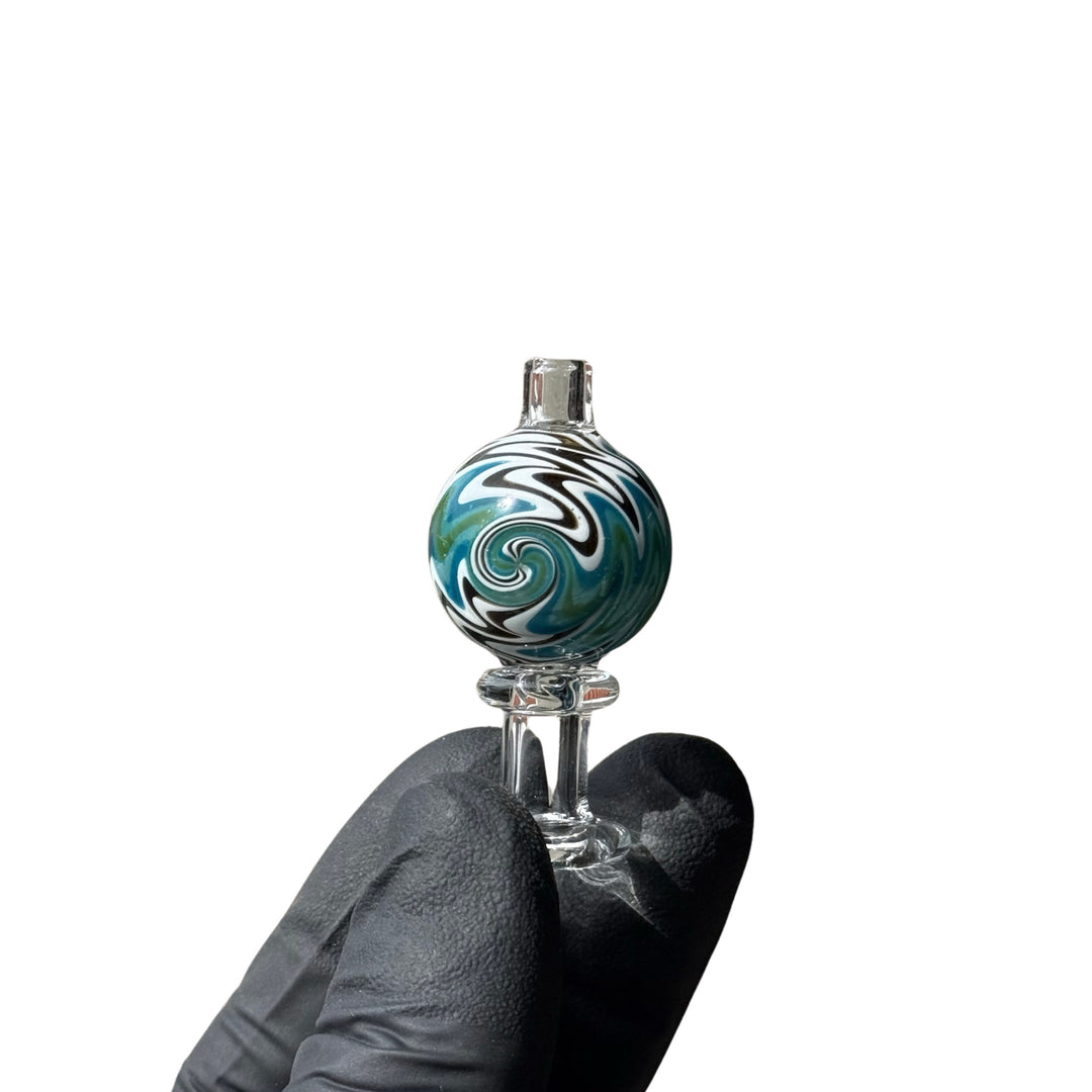AFM Clear Airflow Reversal Glass Carb Cap