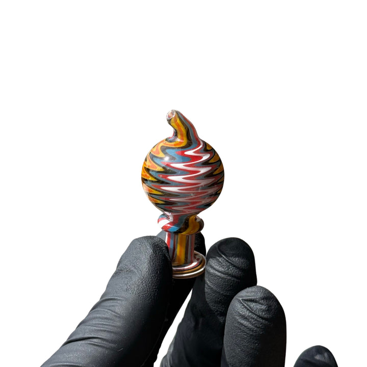 AFM Full Reversal Bubble Glass Carb Cap | AFM Smoke