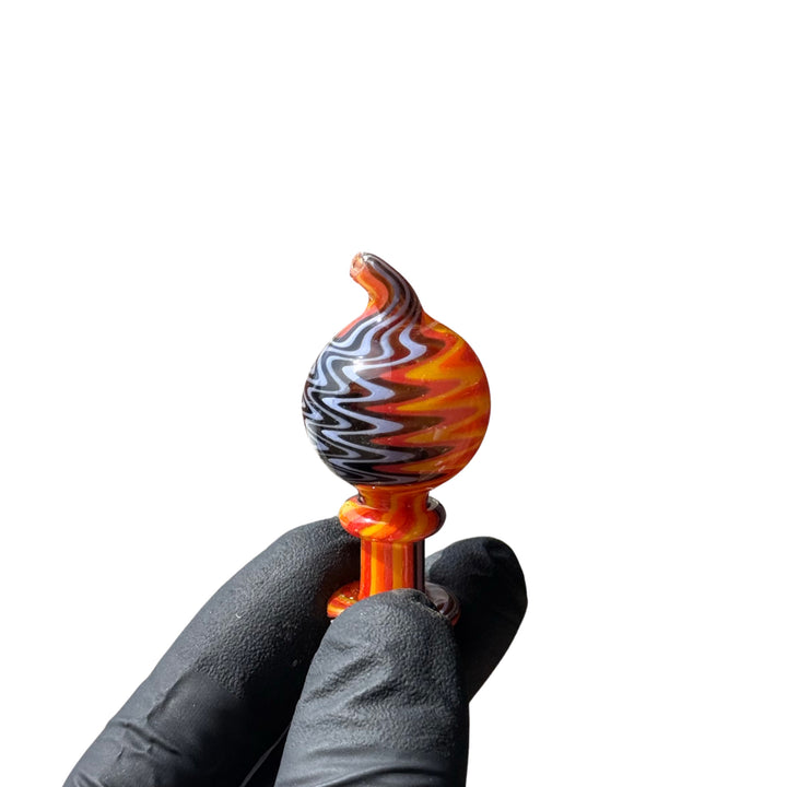 AFM Full Reversal Bubble Glass Carb Cap | AFM Smoke