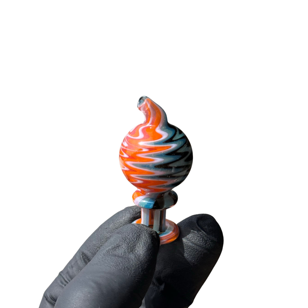 AFM Full Reversal Bubble Glass Carb Cap | AFM Smoke