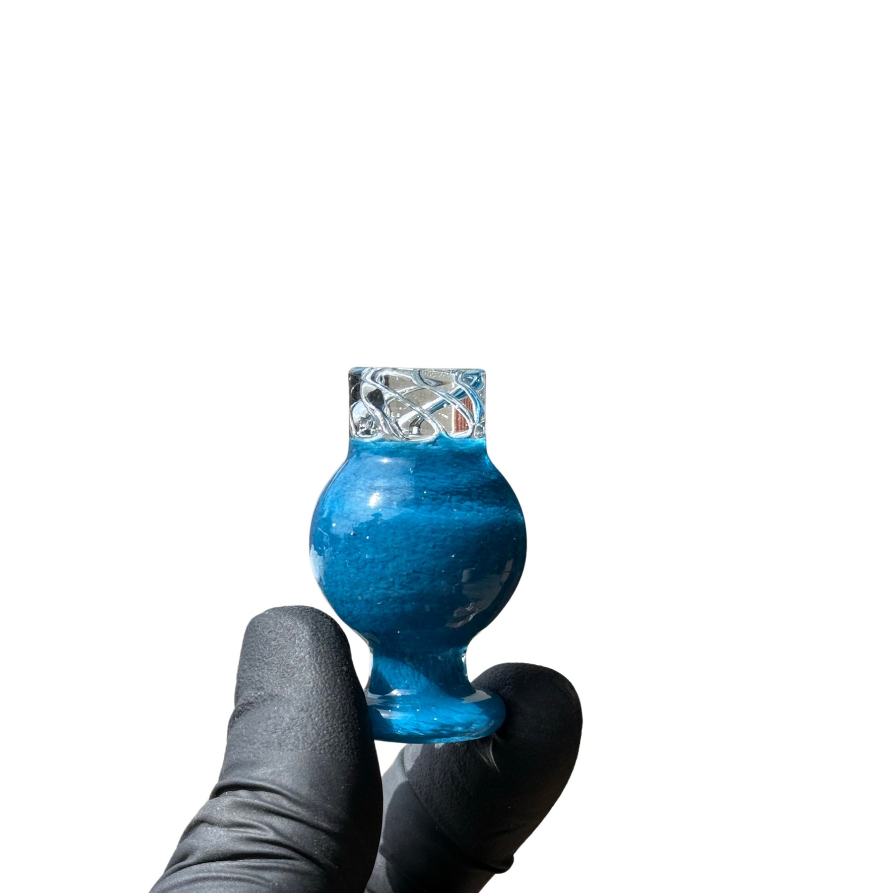 AFM Dot Turbo Glass Spinner Carb Cap + 2 Pearls