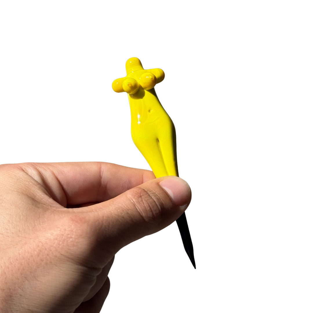 AFM Colored Female Body Glass Dabber Tool | AFM Smoke