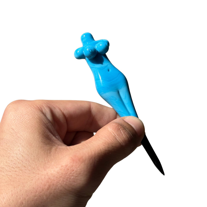 AFM Colored Female Body Glass Dabber Tool | AFM Smoke